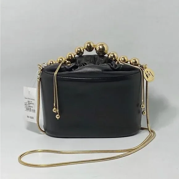 Rosantica Brick Leather Bucket Bag - Picture 3 of 11